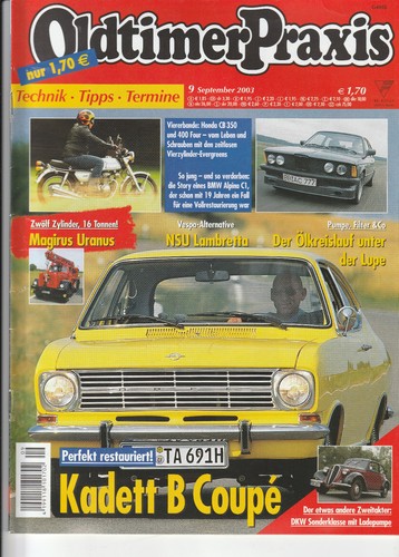 Oldtimer praxis 2003 - oldtimer,