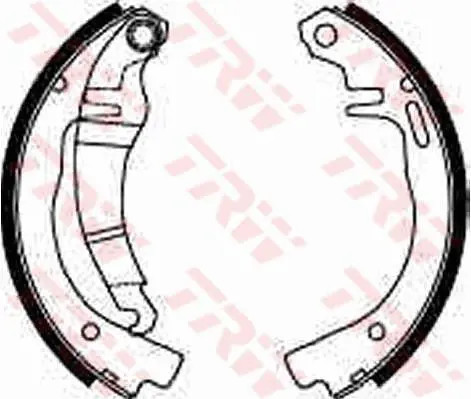 Bremsbacken gs8144 trw für - gs8144,