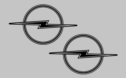 Opel emblem kadett - emblem, •